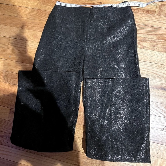 Brocade Jacquard Whimsgoth Wide Wedding Flare Coastal Coquette Formal Evening - Picture 3 of 7